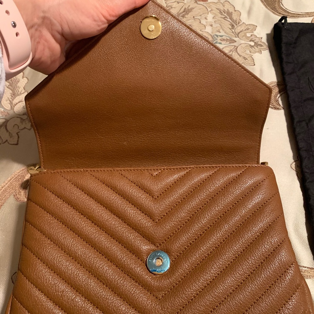 SOld!! Saint Laurent Medium College matellese bag - Picture 2 of 8